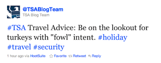 Illustration for article titled The TSA Needs to Opt Out of Tweeting